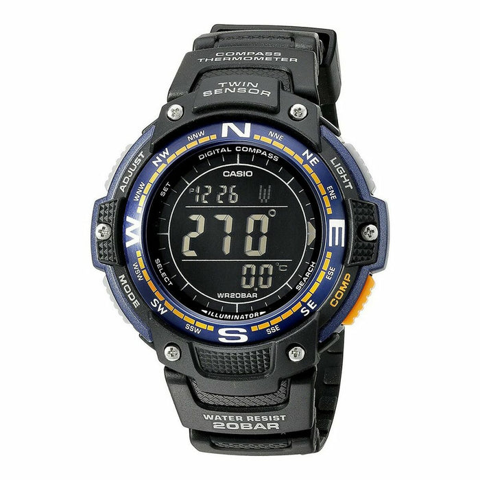 Ανδρικά Ρολόγια Casio SGW-100-2BCF Μαύρο (Ø 48 mm)