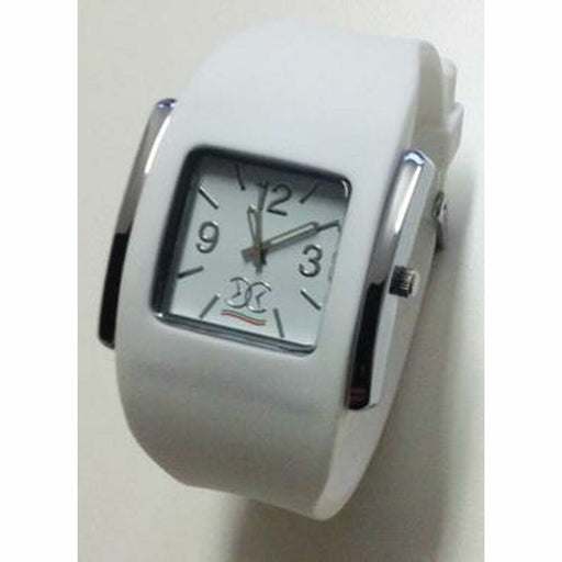 Ανδρικά Ρολόγια Overclock GENT RIDER LARGE WHITE (Ø 39 mm)