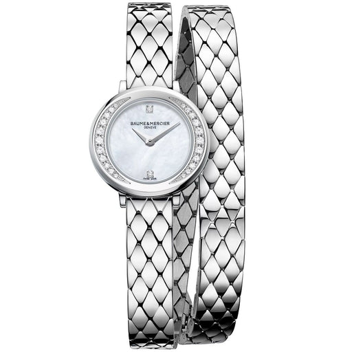 Γυναικεία Ρολόγια Baume & Mercier PETITE PROMESSE W-DIAMOND (Ø 22 mm)