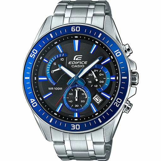 Ανδρικά Ρολόγια Casio EFR-552D-1A2VUEF Ασημί Μαύρο