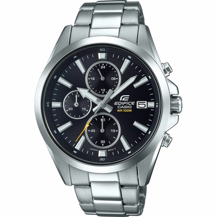 Ανδρικά Ρολόγια Casio EFV-560D-1AVUEF Ασημί Μαύρο (Ø 44 mm)