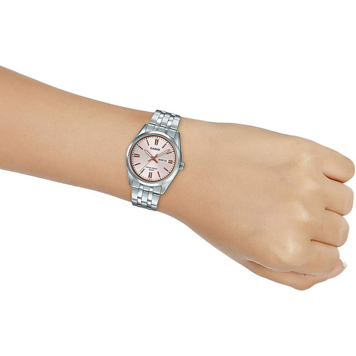 Γυναικεία Ρολόγια Casio ENTICER LADY Ροζ (Ø 36 mm)