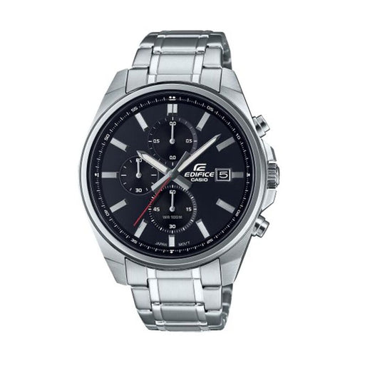 Ανδρικά Ρολόγια Casio EFV-610D-1AVUEF Μαύρο Ασημί