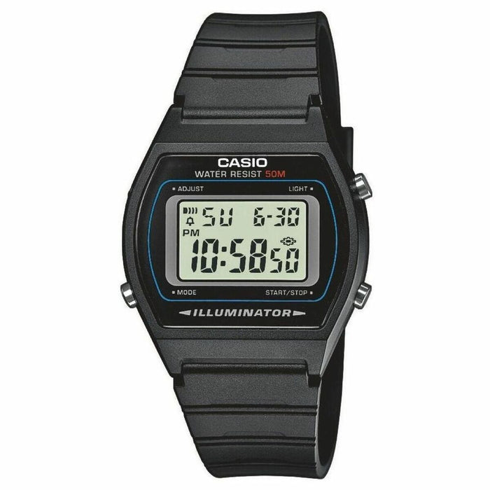 Unisex Ρολόγια Casio W-202-1AVEF Ψηφιακό Μαύρο