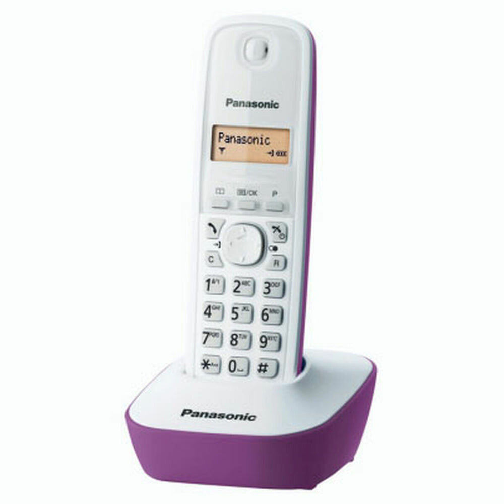 Ασύρματο Τηλέφωνο Panasonic KX-TG1611FRF Κεχριμπάρι