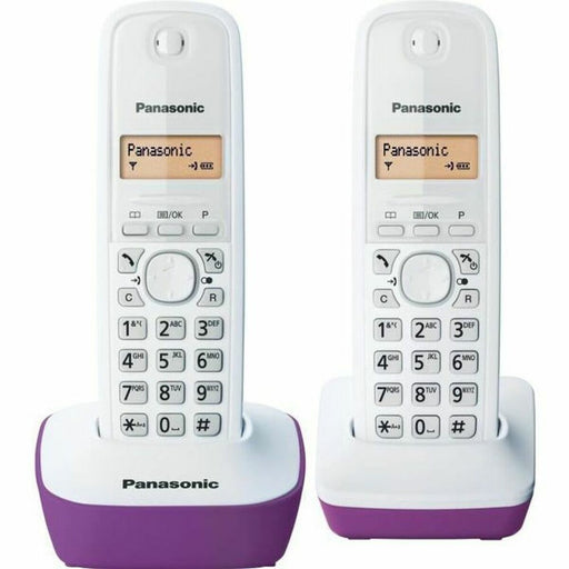 Ασύρματο Τηλέφωνο Panasonic KX-TG1612FRF Μωβ