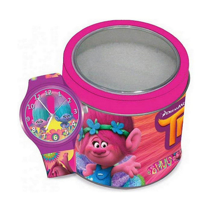 ΒρεφικάΡολόγια Cartoon TROLLS - TIN BOX (Ø 33 mm)