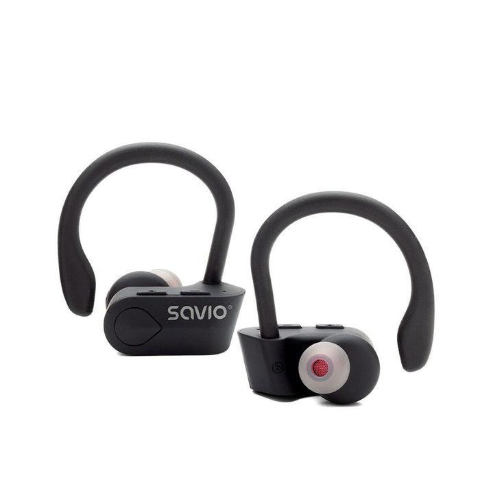 Ακουστικά in Ear Bluetooth Savio TWS-03 Μαύρο Γραφίτης