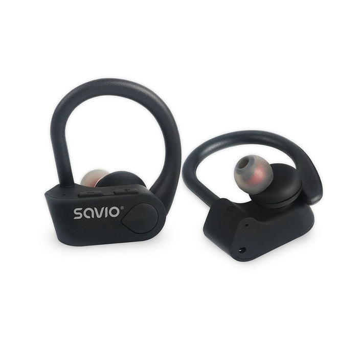 Ακουστικά in Ear Bluetooth Savio TWS-03 Μαύρο Γραφίτης