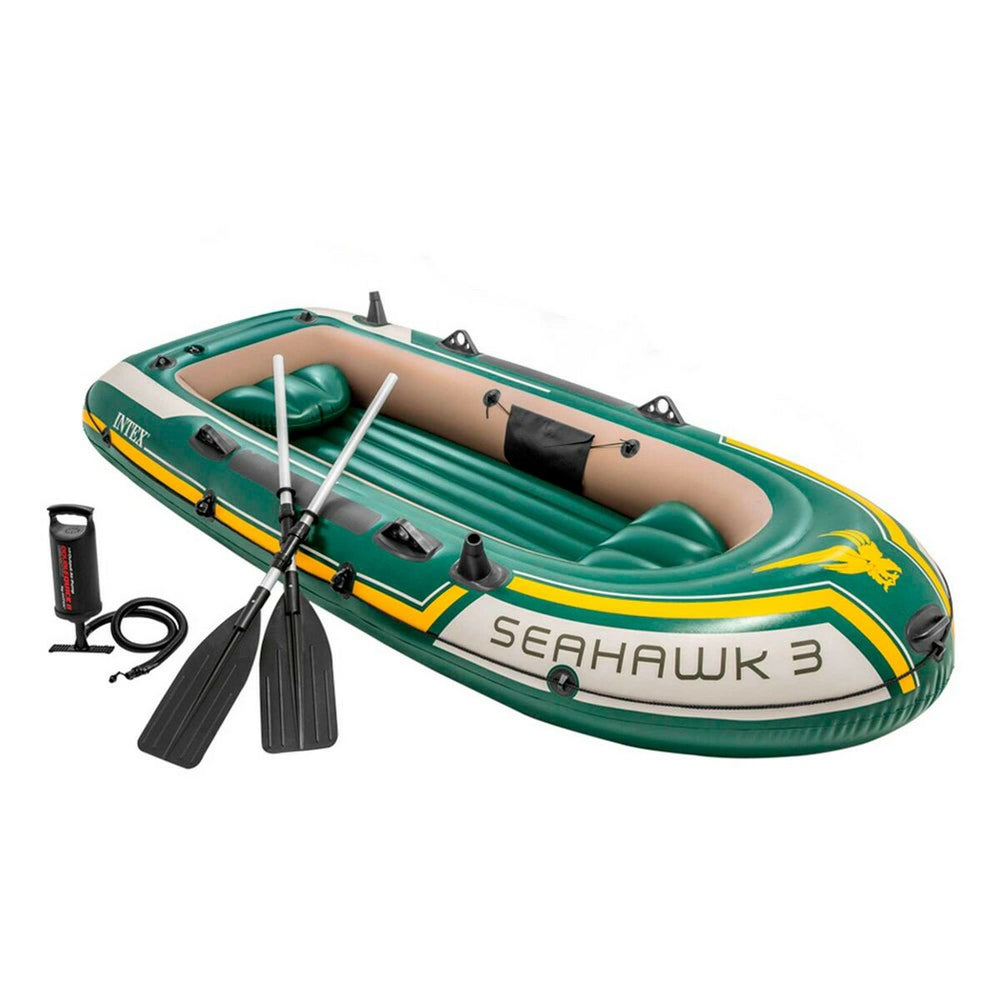 Φουσκωτό σκάφος Intex Seahawk 3 Πράσινο 295 x 43 x 137 cm