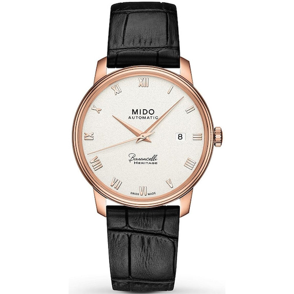 Ανδρικά Ρολόγια Mido BARONCELLI Μαύρο (Ø 39 mm)