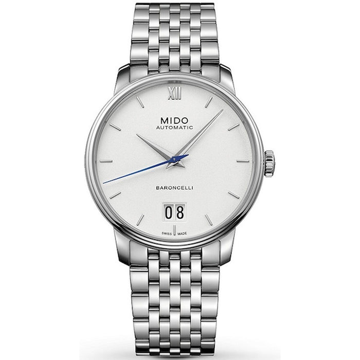 Ανδρικά Ρολόγια Mido BARONCELLI Ασημί (Ø 40 mm)