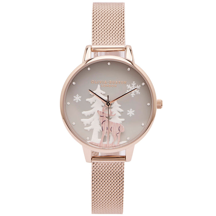 Γυναικεία Ρολόγια Olivia Burton OB16AW01 (Ø 30 mm)