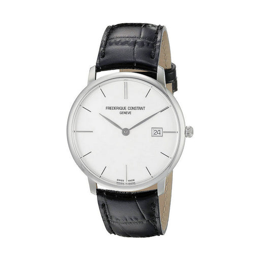 Ανδρικά Ρολόγια Frederique Constant SLIMLINE Μαύρο (Ø 38 mm)