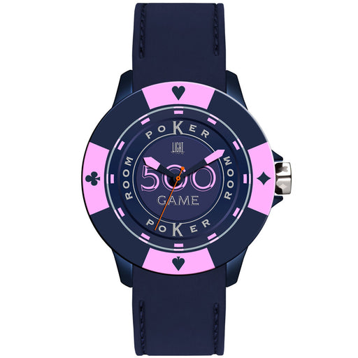 Unisex Ρολόγια Light Time POKER (Ø 41 mm)