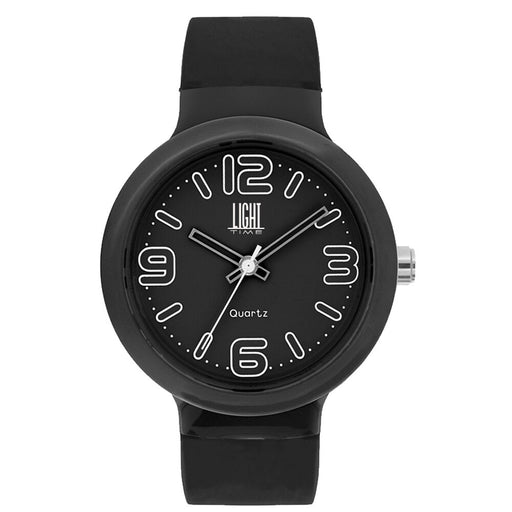 Unisex Ρολόγια Light Time EUROPE Μαύρο (Ø 40 mm)