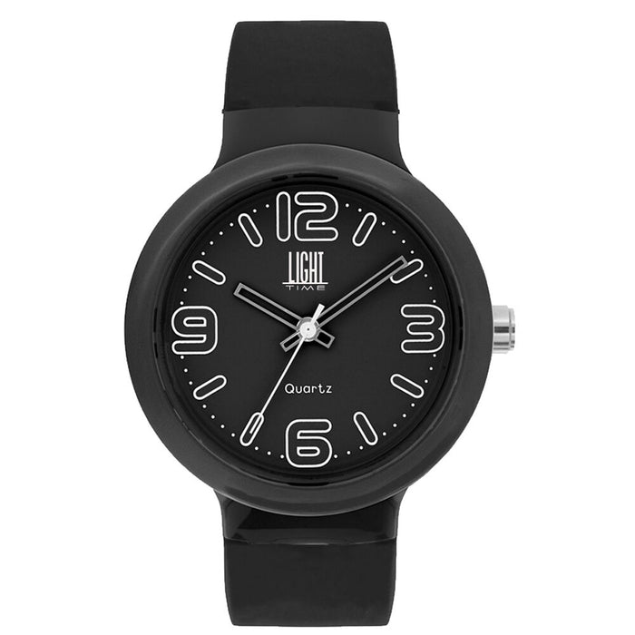 Unisex Ρολόγια Light Time EUROPE Μαύρο (Ø 40 mm)