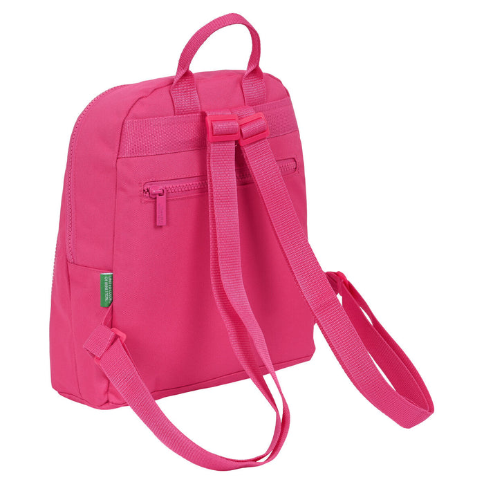 Σακίδιο Πλάτης Casual Benetton Raspberry Φούξια 13 L