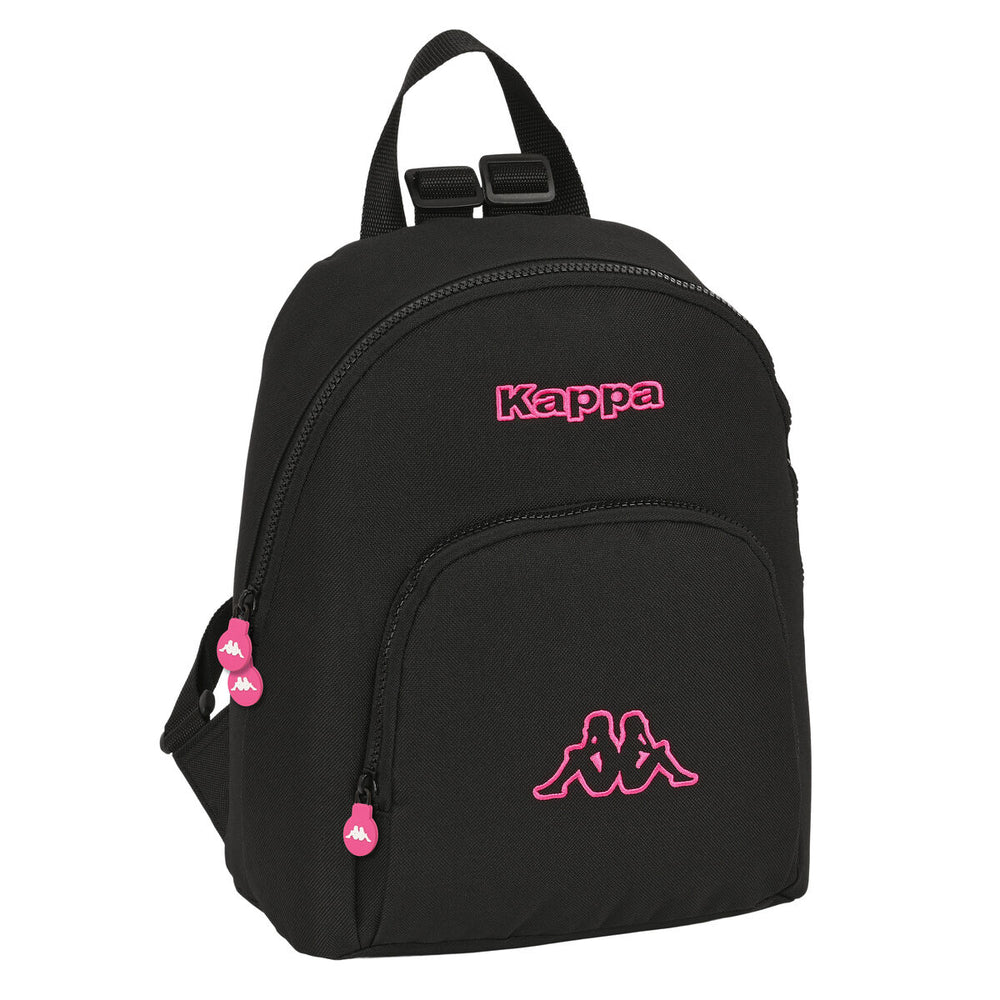 Σακίδιο Πλάτης Casual Kappa Black and pink Μαύρο 13 L