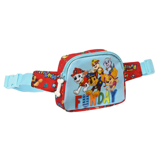 Τσάντα Mέσης The Paw Patrol Funday 14 x 11 x 4 cm Κόκκινο Ανοιχτό Μπλε