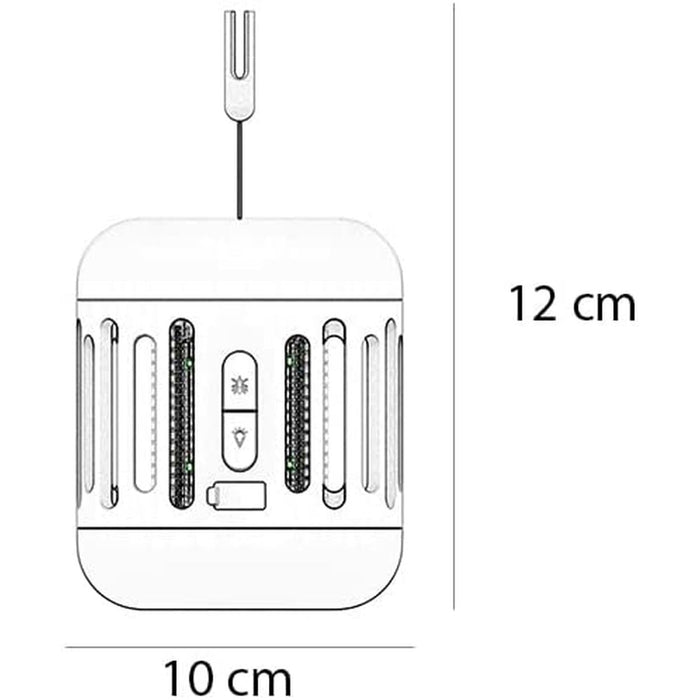 Λάμπα LED Κατά των Κουνουπιών Coati IN410102 (x2)