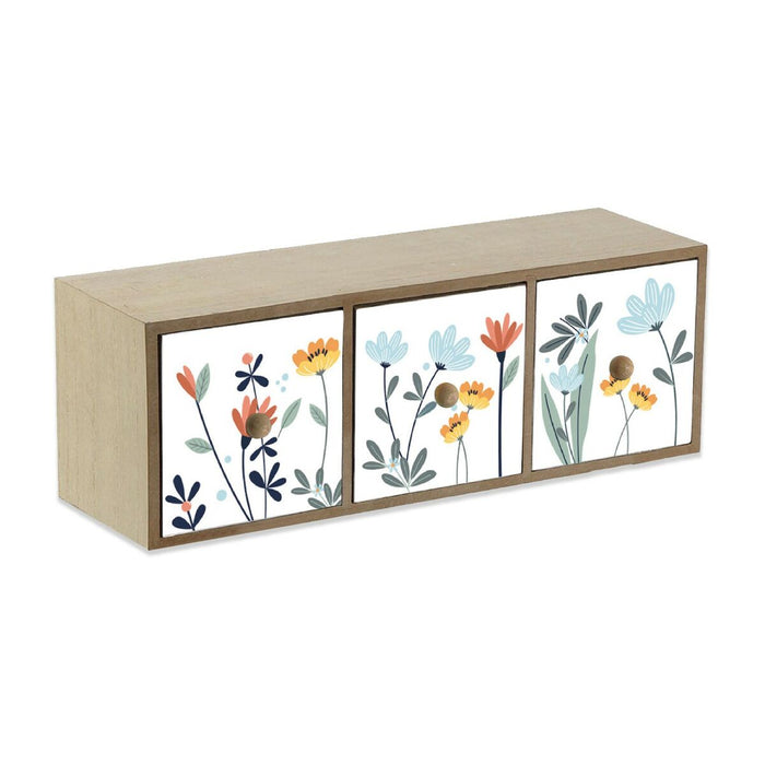 Κουτί-μπιζουτιέρα Versa Selene 11 x 11 x 33 cm Ξύλο MDF