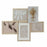 Κορνίζα DKD Home Decor 53 x 2,4 x 39,5 cm Κρυστάλλινο Φυσικό Shabby Chic