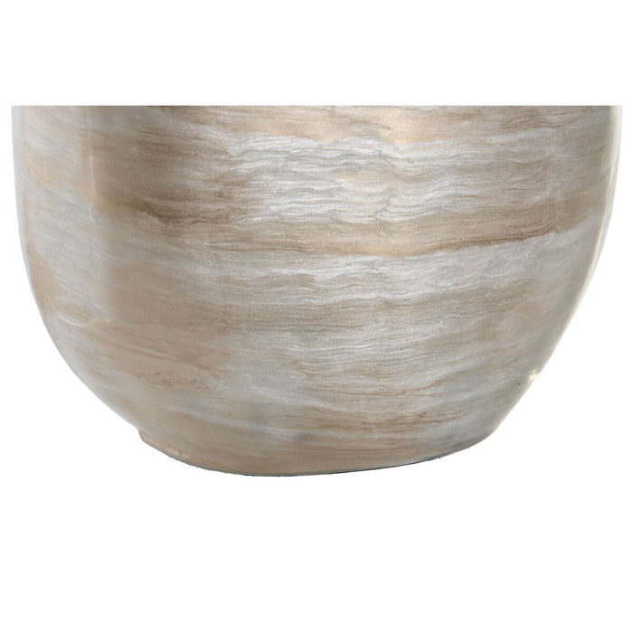 Βάζο DKD Home Decor Πολύχρωμο Αλουμίνιο Κρυστάλλινο 19 x 12 x 55 cm