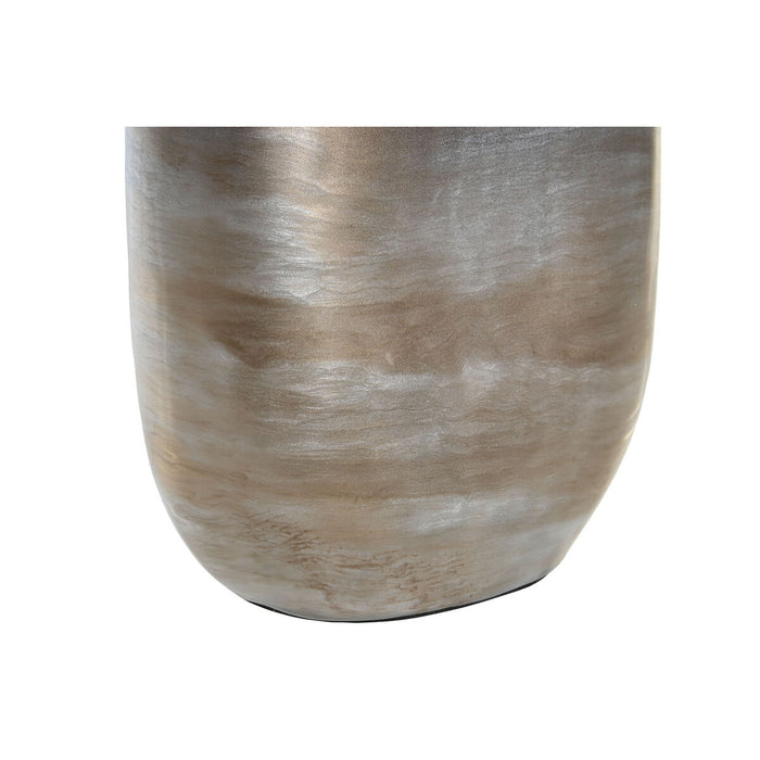 Βάζο DKD Home Decor 17 x 9 x 47 cm Κρυστάλλινο Αλουμίνιο Πολύχρωμο Σύγχρονη