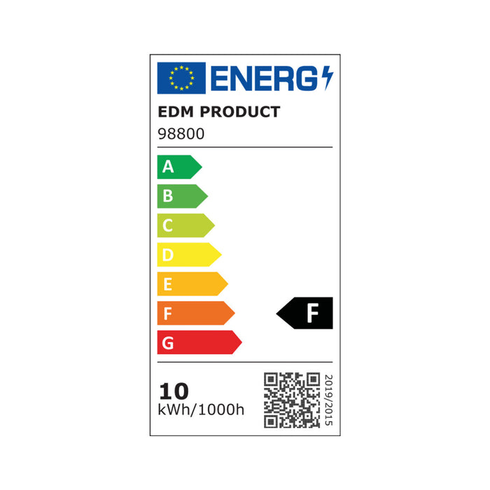 Λάμπα LED EDM F 10 W E27 810 Lm 12 x 9,5 cm (6400 K)