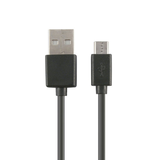 Καλώδιο KSIX BXCUSB01 Micro USB 1 m Μαύρο