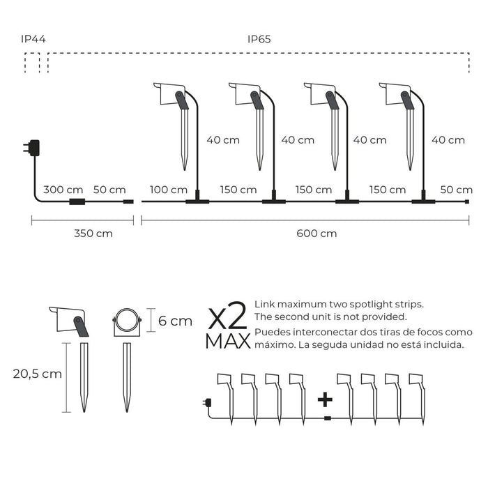 LED spotlight KSIX SmartLED (3000K)