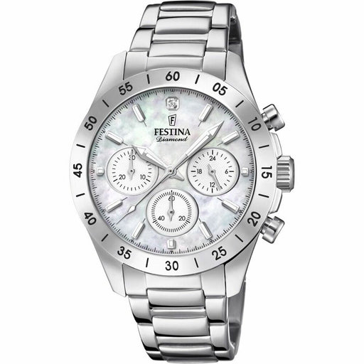 Ανδρικά Ρολόγια Festina F20397/1 Ø 39 mm Ασημί