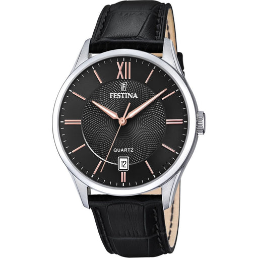 Ανδρικά Ρολόγια Festina F20426/6 Μαύρο