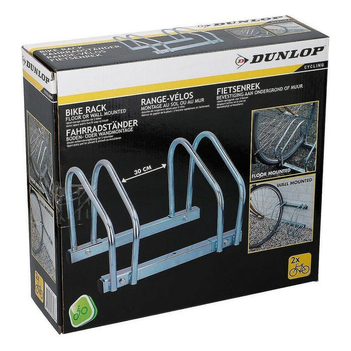 Ποδήλατο στάση Dunlop Έδαφος 2 θέσεις 27 x 40 x 32,5 cm Χάλυβας