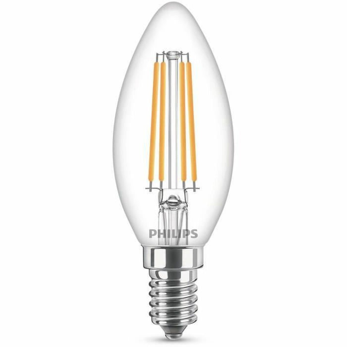 Λάμπα Κερί LED Philips Equivalent  E14 60 W Λευκό E (2700 K)