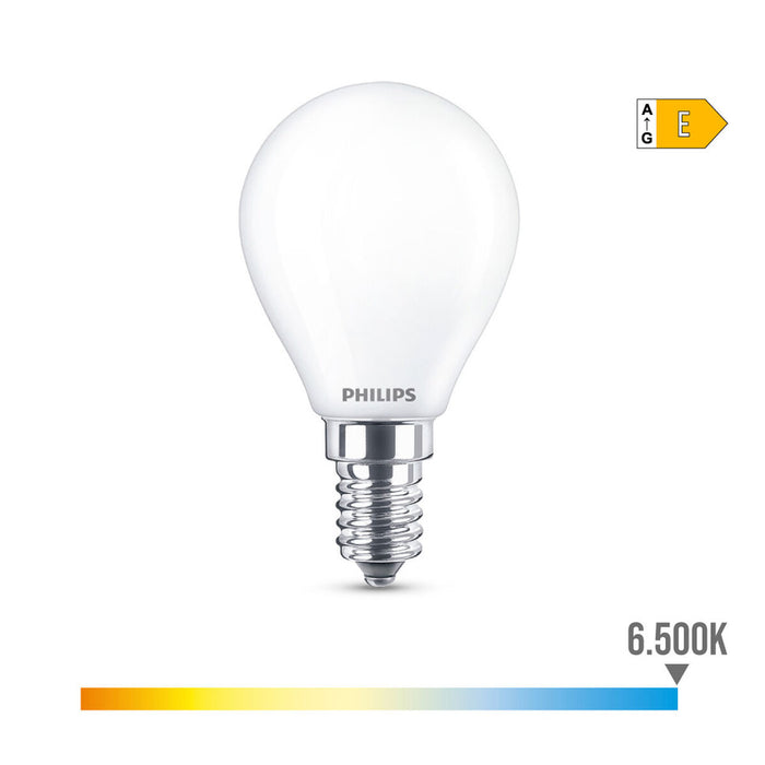 Λάμπα LED Philips E 6.5 W 6,5 W E14 806 lm Ø 4,5 x 8 cm (6500 K)