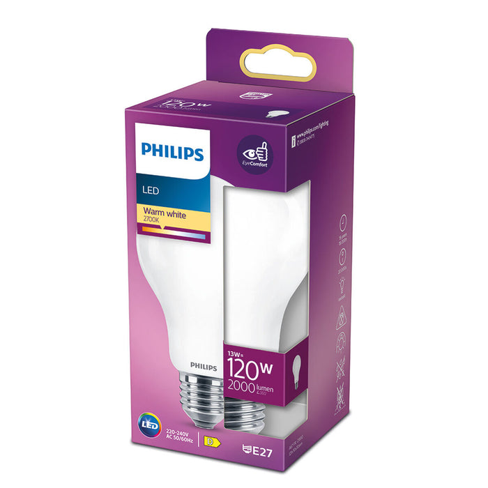 Λάμπα LED Philips D 120 W 13 W E27 2000 Lm 7 x 12 cm (2700 K)