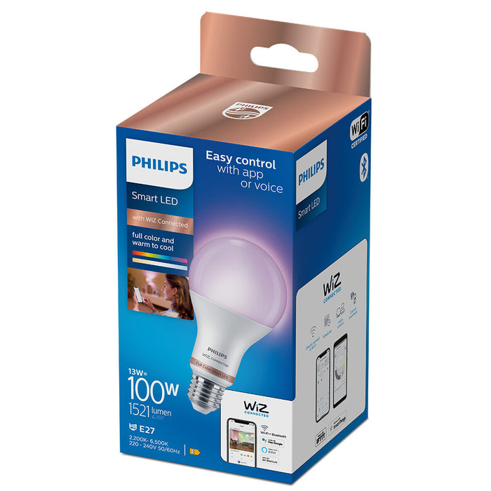 Λάμπα LED Philips Wiz E 13 W E27 1521 Lm (6500 K) (2200-6500 K)