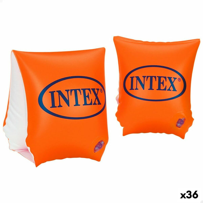 Μανίκια Intex νέον 23 x 15 cm (36 Μονάδες)