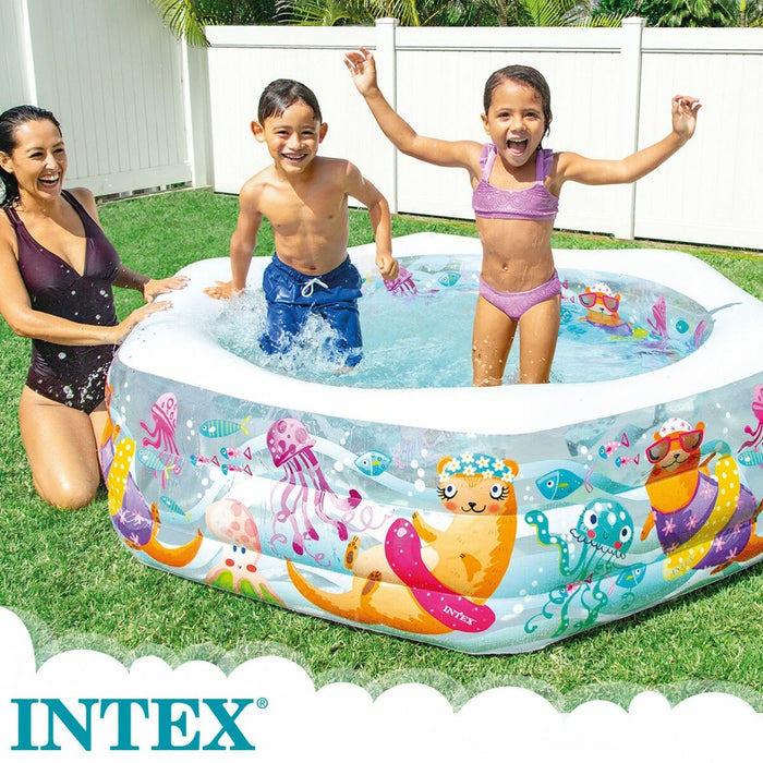 Φουσκωτή Πισίνα Intex Acuario 510 L 191 x 61 x 178 cm (3 Μονάδες)