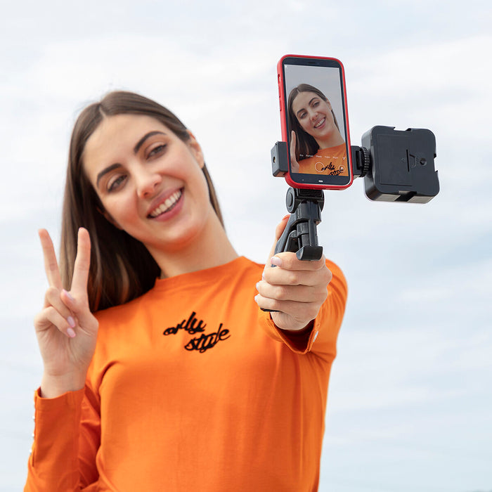 Kit Vlogging με Φως, Μικρόφωνο και Τηλεχειριστήριο Plodni InnovaGoods 6 Τεμάχια